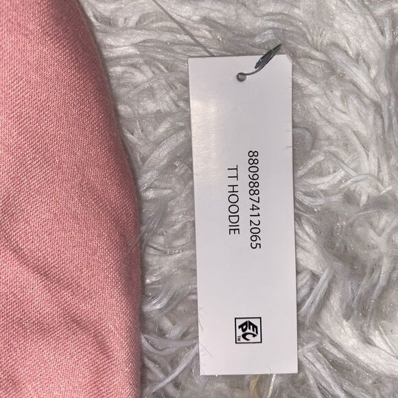 *NWT* Time and Tru Small (4-6) Juniors Dusty Rose Zip Hoodie - Picture 4 of 5